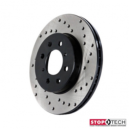 StopTech | Sport Rotor - Slotted - Arrière Droit - Vendu à l'unité StopTech Disques de freins