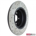 StopTech | Sport Rotor - Slotted & Drilled - Arrière Droit - Vendu à l'unité StopTech Disques de freins
