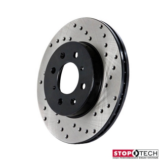 StopTech | Sport Rotor - Drilled - Avant Droit - Vendu à l'unité StopTech Disques de freins