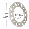 COYOTE | Wheel Spacer 6mm / 125mm / 8x165.1 - 8x170 - 8x180 Coyote Wheel Accessories Wheel Spacers