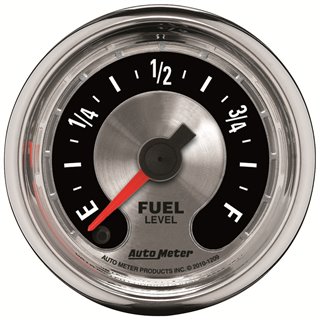 AutoMeter | GAUGE FUEL LEVEL 2 1/16in. PROGRAMMABLE AMERICAN MUSCLE AutoMeter Cadrans