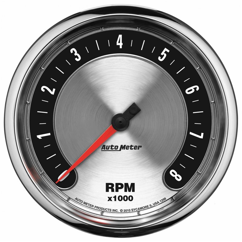 AutoMeter | GAUGE TACHOMETER 5in. 8K RPM IN-DASH AMERICAN MUSCLE AutoMeter Gauges