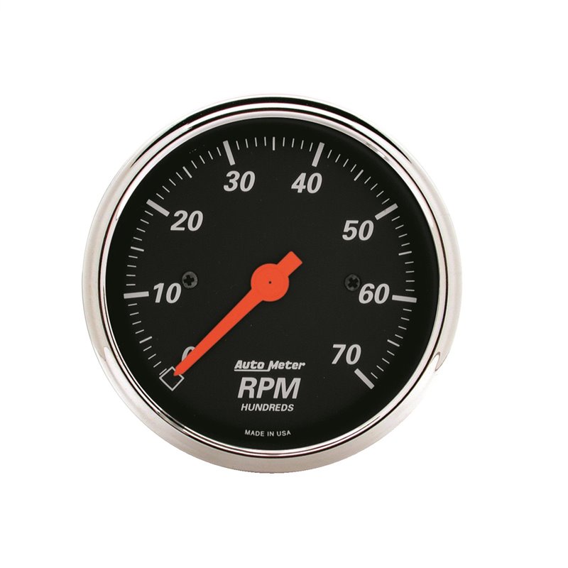 AutoMeter | GAUGE TACHOMETER 3 1/8in. 7K RPM IN-DASH DESIGNER BLACK AutoMeter Gauges