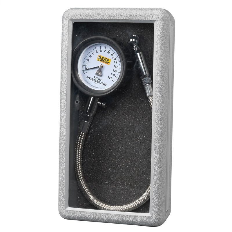 AutoMeter | GAUGE TIRE PRESSURE 0-15PSI ANALOG AutoMeter Cadrans