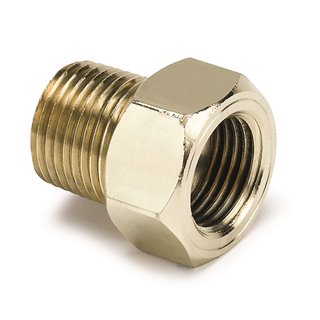 AutoMeter | FITTING ADAPTER 3/8in. NPT MALE BRASS FOR MECH. TEMP. GAUGE AutoMeter Accessoires