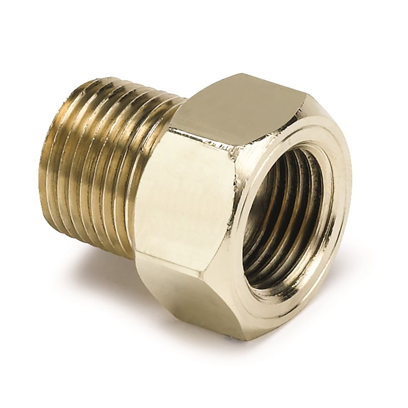 AutoMeter | FITTING ADAPTER 3/8in. NPT MALE BRASS FOR MECH. TEMP. GAUGE AutoMeter Accessoires