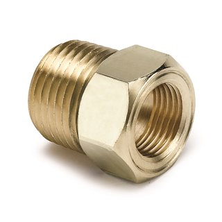 AutoMeter | FITTING ADAPTER 1/2in. NPT MALE BRASS FOR MECH.TEMP. GAUGE AutoMeter Part