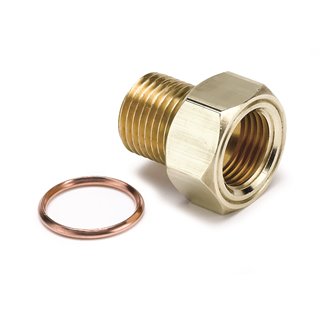 AutoMeter | FITTING ADAPTER M16X1.5 MALE BRASS FOR MECH. TEMP. GAUGE AutoMeter Part