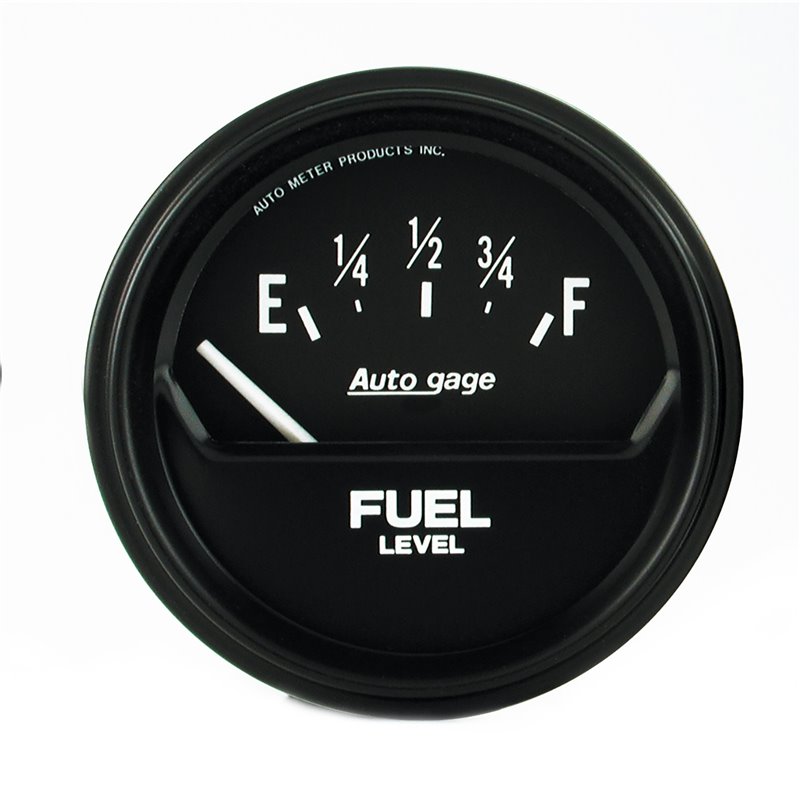 AutoMeter | GAUGE FUEL LEVEL 2 5/8in. 0OE TO 90OF ELEC BLACK AUTOGAGE AutoMeter Cadrans