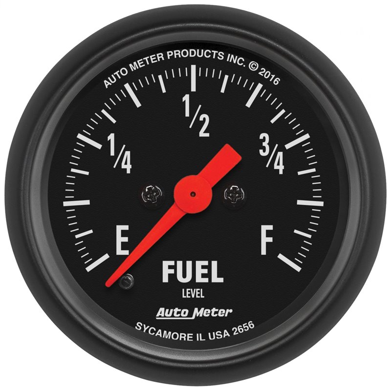 AutoMeter | GAUGE FUEL LEVEL 2 1/16in. 0-280O PROGRAMMABLE Z-SERIES AutoMeter Cadrans
