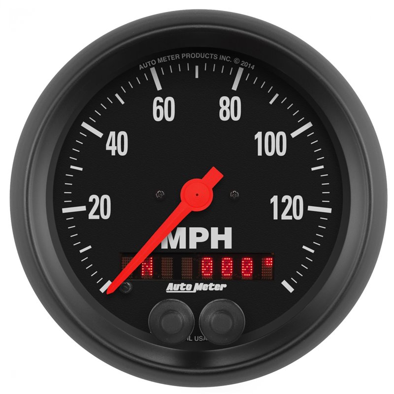 AutoMeter | GAUGE SPEEDOMETER 3 3/8in. 140MPH GPS Z-SERIES AutoMeter Gauges