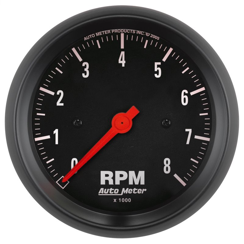 AutoMeter | GAUGE TACHOMETER 3 3/8in. 8K RPM IN-DASH Z-SERIES AutoMeter Gauges