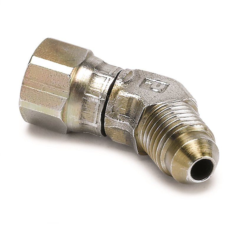 AutoMeter | FITTING ADAPTER 45deg. -4AN FEMALE TO-4AN MALE STEEL AutoMeter Accessoires