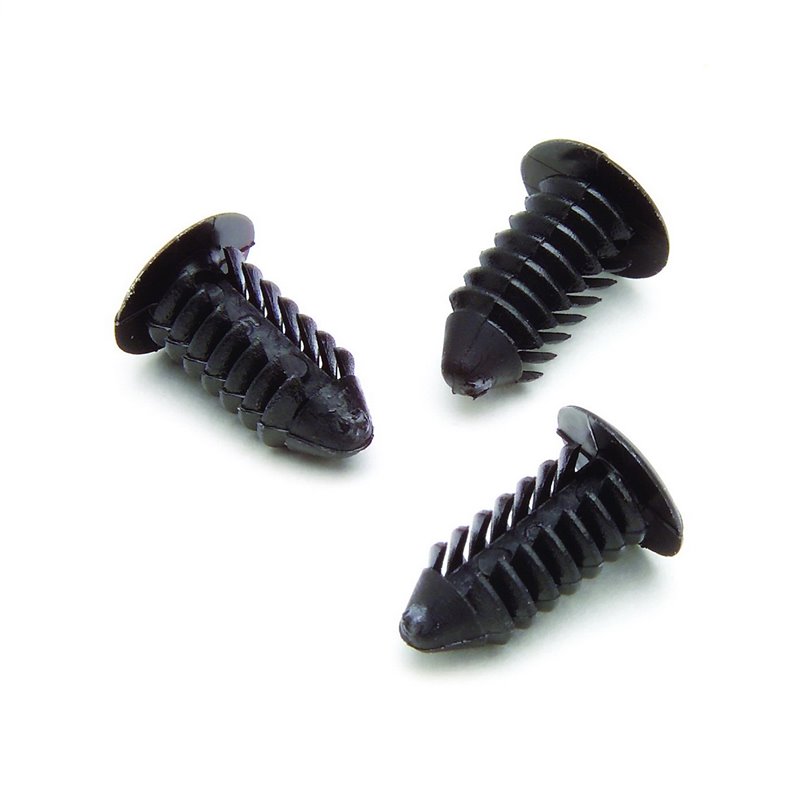 AutoMeter | RATCHET FASTENERS 10 PCS. BLACK FOR GAUGE POD/PILLAR INSTALLATION AutoMeter Accessoires