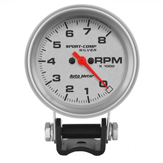 AutoMeter | GAUGE TACHOMETER 2 5/8in. 8K RPM PEDESTAL ULTRA-LITE AutoMeter Gauges