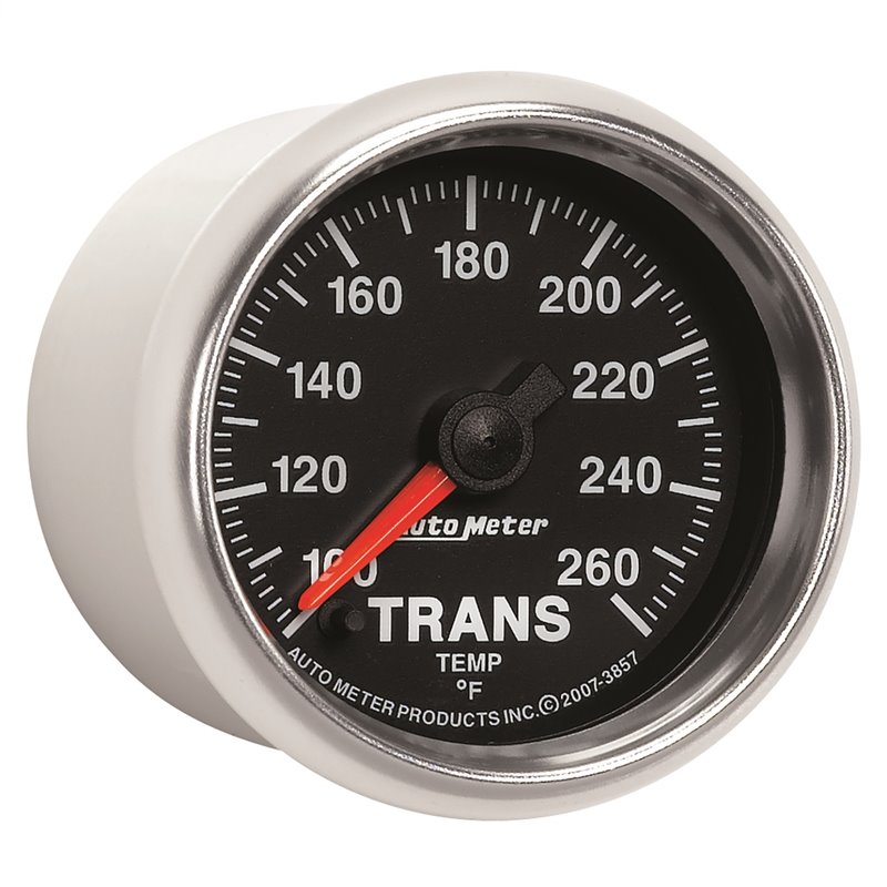 AutoMeter | GAUGE TRANSMISSION TEMP 2 1/16in. 100-260deg.F DIGITAL STEPPER MOTOR GS AutoMeter Cadrans