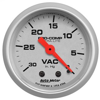 AutoMeter | GAUGE VACUUM 2 1/16in. 30INHG MECHANICAL ULTRA-LITE AutoMeter Gauges