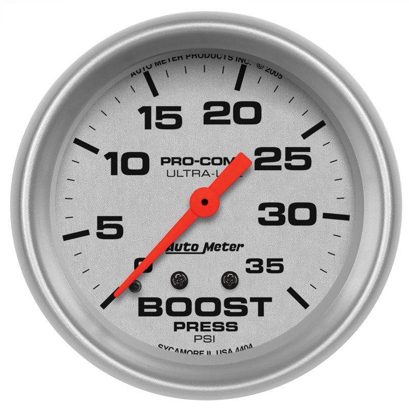 AutoMeter | GAUGE BOOST 2 5/8in. 35PSI MECHANICAL ULTRA-LITE AutoMeter Gauges