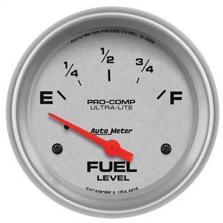 AutoMeter | GAUGE FUEL LEVEL 2 5/8in. 240OE TO 33OF ELEC ULTRA-LITE AutoMeter Cadrans