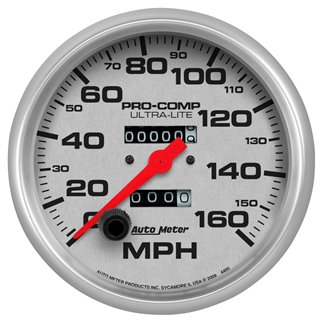 AutoMeter | GAUGE SPEEDOMETER 5in. 160MPH MECHANICAL ULTRA-LITE AutoMeter Gauges