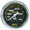 AutoMeter | GAUGE OIL TEMP 2 1/16in. 140-280deg.F MECHANICAL CARBON FIBER AutoMeter Gauges