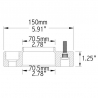 COYOTE | Wheel Spacer 31.75mm / 70.5mm / 5x114.3 / 14x1.5 Coyote Wheel Accessories Wheel Spacers