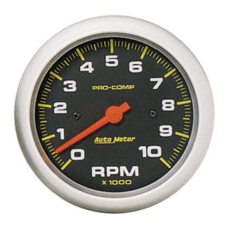 AutoMeter | GAUGE TACHOMETER 3 3/8in. 10K RPM IN-DASH PRO-COMP AutoMeter Cadrans