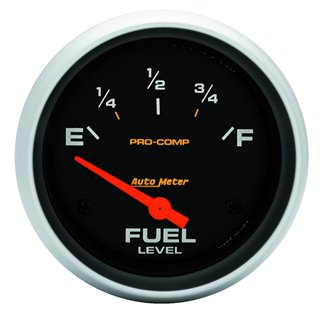 AutoMeter | GAUGE FUEL LEVEL 2 5/8in. 240OE TO 33OF ELEC PRO-COMP AutoMeter Cadrans