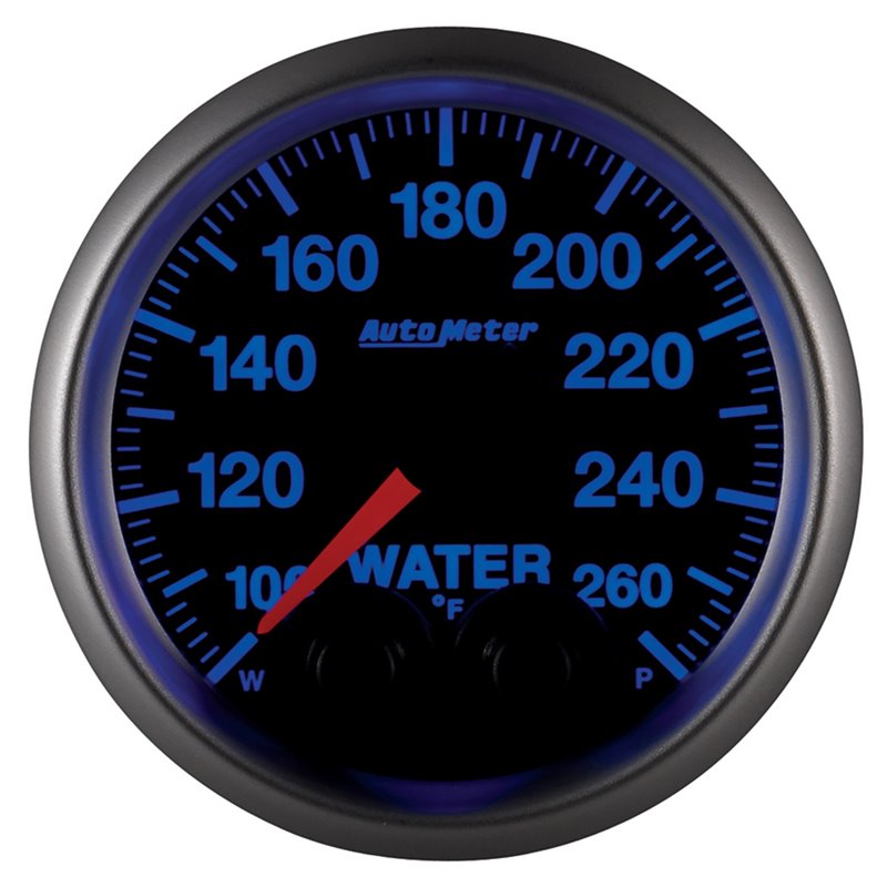 AutoMeter | GAUGE WATER TEMP 2 1/16in. 260deg.F STEPPER MOTOR W/PEAK/WARN ELITE AutoMeter Cadrans
