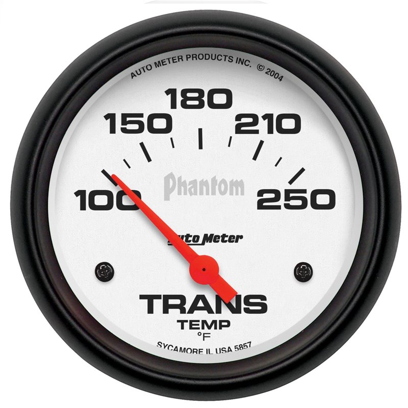 AutoMeter | GAUGE TRANSMISSION TEMP 2 5/8in. 100-250deg.F ELECTRIC PHANTOM AutoMeter Gauges