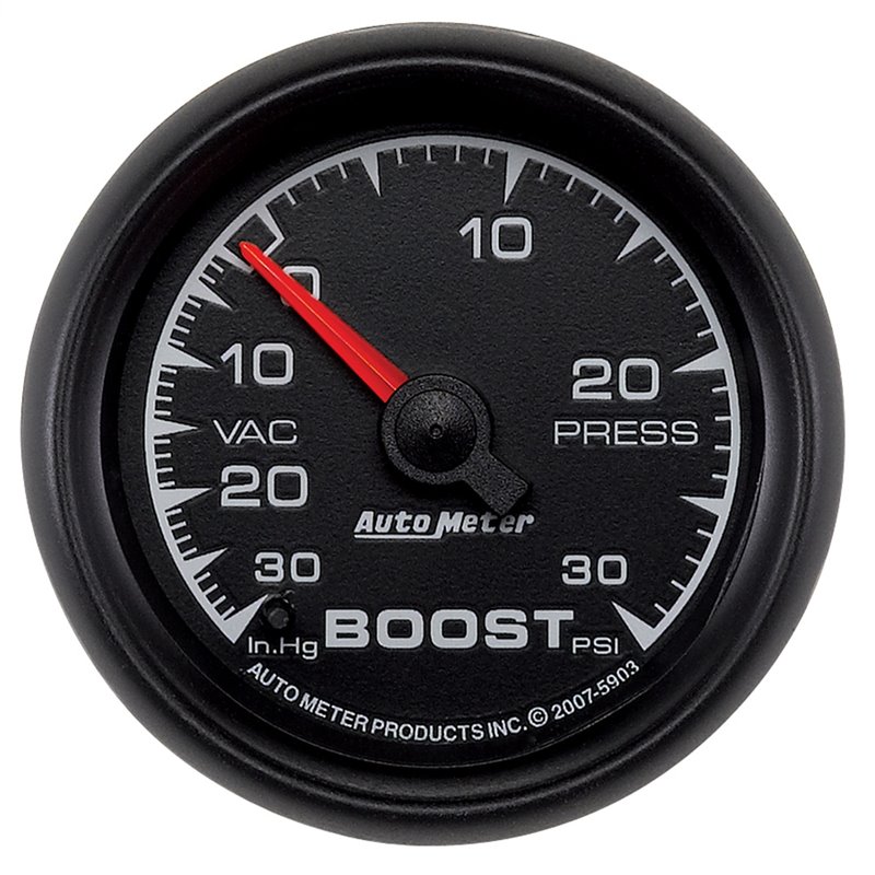 AutoMeter | GAUGE VAC/BOOST 2 1/16in. 30INHG-30PSI MECHANICAL ES AutoMeter Gauges