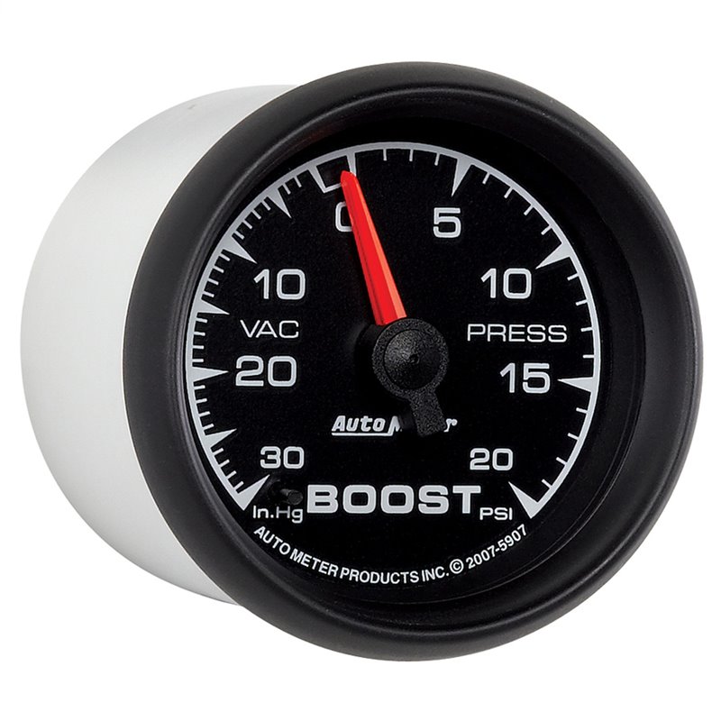 AutoMeter | GAUGE VAC/BOOST 2 1/16in. 30INHG-20PSI MECHANICAL ES AutoMeter Gauges