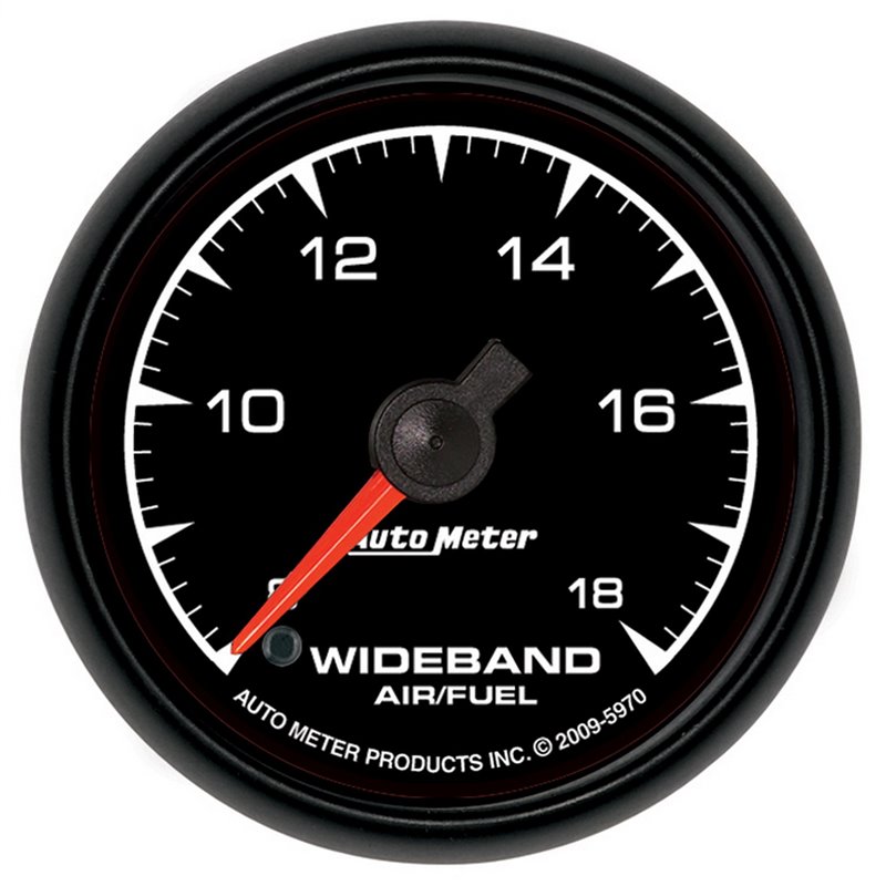 AutoMeter | GAUGE AIR/FUEL RATIO-WIDEBAND ANALOG 2 1/16in. 8:1-18:1 STEPPER MOTOR ES AutoMeter Cadrans