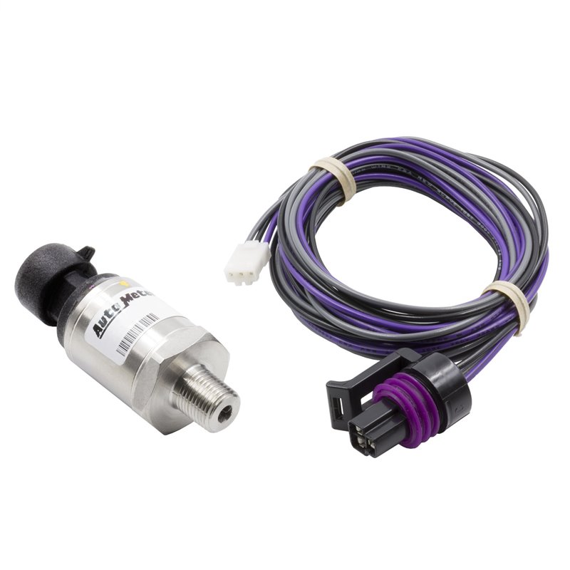 AutoMeter | SENSOR KIT FLUID PRESSURE 0-100PSI 1/8in. NPT MALE OPTIONAL AIRDRIVE AutoMeter Part