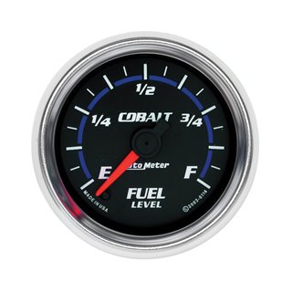 AutoMeter | GAUGE FUEL LEVEL 2 1/16in. 0-280O PROGRAMMABLE COBALT AutoMeter Cadrans