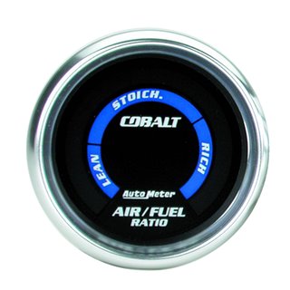 AutoMeter | GAUGE AIR/FUEL RATIO-NARROWBAND 2 1/16in. LEAN-RICH LED ARRAY COBALT AutoMeter Cadrans