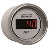 AutoMeter | GAUGE PYROMETER (EGT) 2 1/16in. 1600deg.F DIGITAL SILVER DIAL W/RED LED AutoMeter Gauges