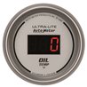 AutoMeter | GAUGE OIL TEMP 2 1/16in. 340deg.F DIGITAL SILVER DIAL W/RED LED AutoMeter Cadrans