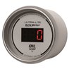 AutoMeter | GAUGE OIL TEMP 2 1/16in. 340deg.F DIGITAL SILVER DIAL W/RED LED AutoMeter Cadrans