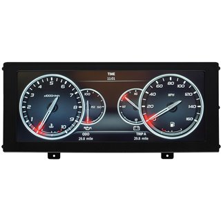 AutoMeter | DIGITAL INSTRUMENT DISPLAY COLOR LCD PANEL MOUNT UNIVERSAL AutoMeter Accessoires Intérieur