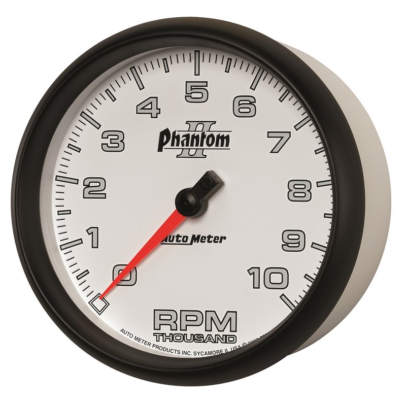AutoMeter | GAUGE TACHOMETER 5in. 10K RPM IN-DASH PHANTOM II AutoMeter Gauges