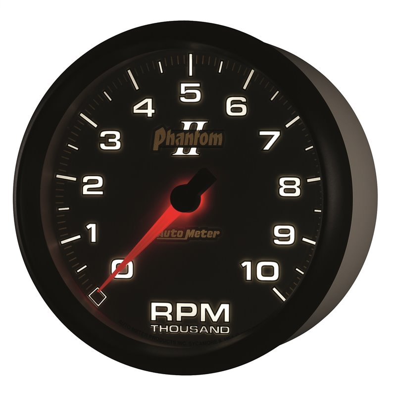 AutoMeter | GAUGE TACHOMETER 5in. 10K RPM IN-DASH PHANTOM II AutoMeter Gauges