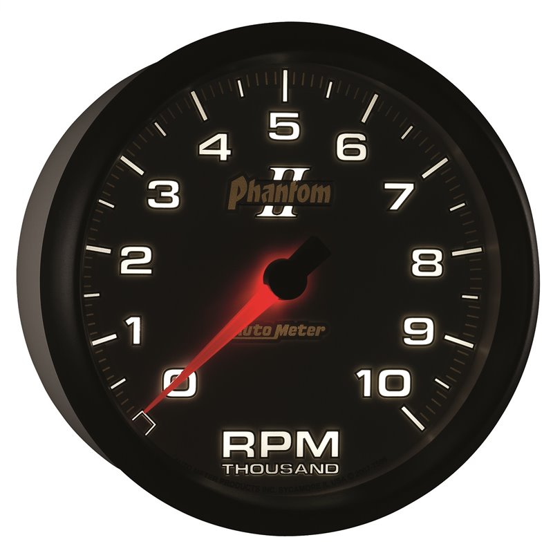 AutoMeter | GAUGE TACHOMETER 5in. 10K RPM IN-DASH PHANTOM II AutoMeter Gauges