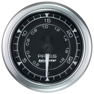 AutoMeter | GAUGE PRESSURE 2 1/16in. 30PSI DIGITAL STEPPER MOTOR CHRONO AutoMeter Gauges