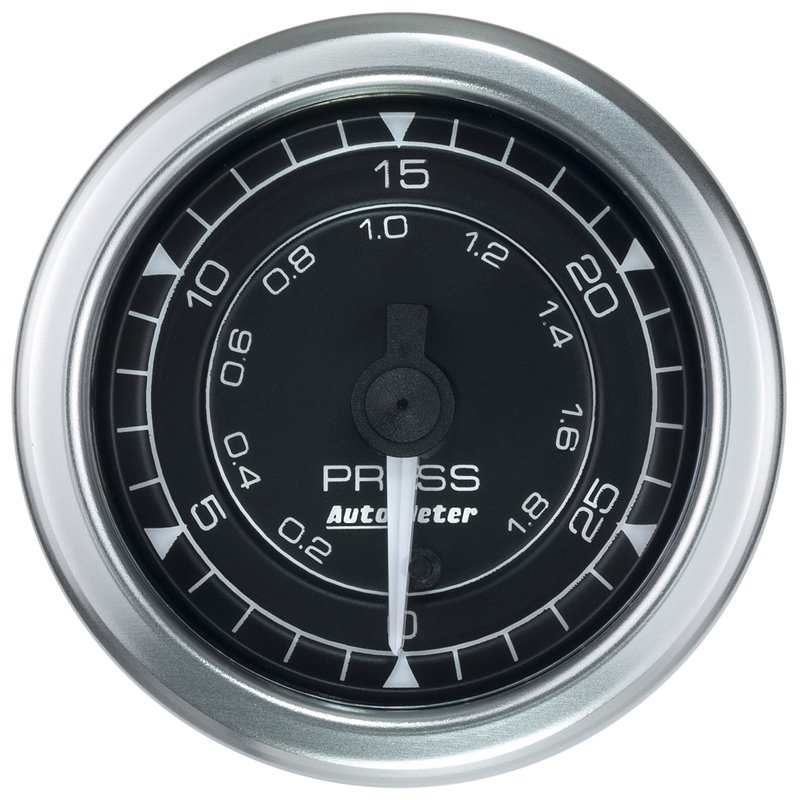 AutoMeter | GAUGE PRESSURE 2 1/16in. 30PSI DIGITAL STEPPER MOTOR CHRONO AutoMeter Gauges