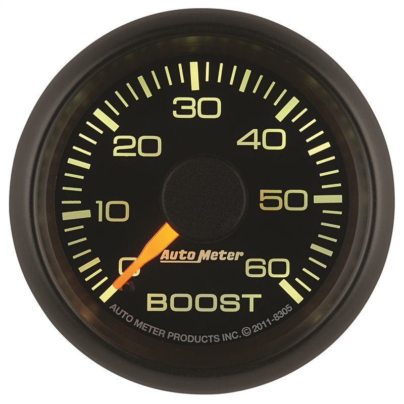 AutoMeter | GAUGE BOOST 2 1/16in. 60PSI MECHANICAL GM FACTORY MATCH AutoMeter Gauges