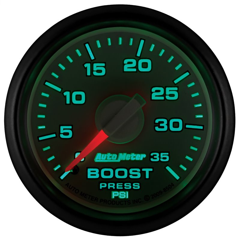 AutoMeter | GAUGE BOOST 2 1/16in. 35PSI MECHANICAL RAM GEN 3 FACTORY MATCH AutoMeter Gauges