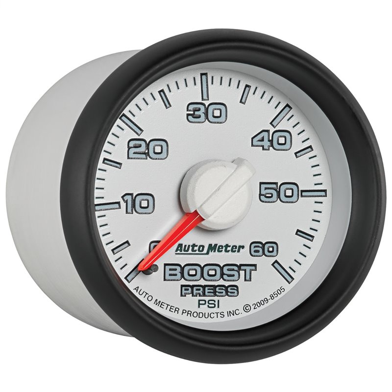 AutoMeter | GAUGE BOOST 2 1/16in. 60PSI MECHANICAL RAM GEN 3 FACTORY MATCH AutoMeter Cadrans
