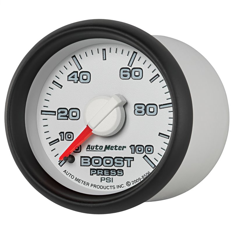 AutoMeter | GAUGE BOOST 2 1/16in. 100PSI MECHANICAL RAM GEN 3 FACTORY MATCH AutoMeter Cadrans