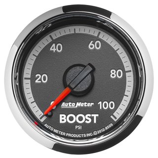 AutoMeter | GAUGE BOOST 2 1/16in. 100PSI MECHANICAL RAM GEN 4 FACTORY MATCH AutoMeter Cadrans